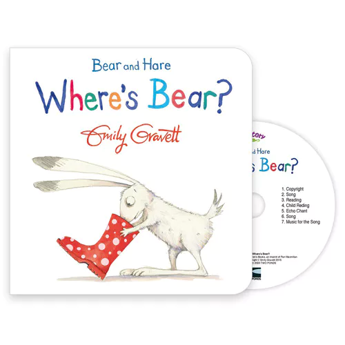 Pictory Infant &amp; Toddler-31 CD Set / Bear and Hare / Where&#039;s Bear?