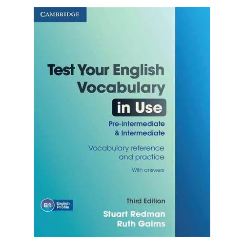 Test Your English Vocabulary in Use Pre-Intermediate &amp; Intermediate Student&#039;s Book with Answer Key (3rd Edition)