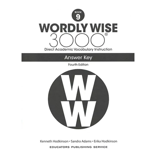EPS Wordly Wise 3000 09 Answer Key (4th Edition)