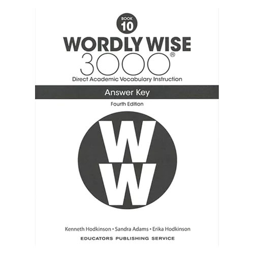 EPS Wordly Wise 3000 10 Answer Key (4th Edition)