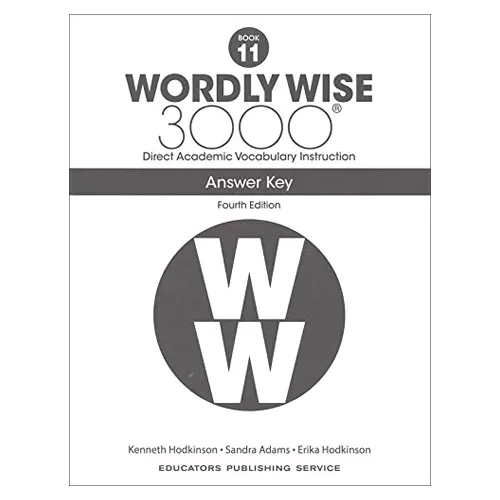 EPS Wordly Wise 3000 11 Answer Key (4th Edition)