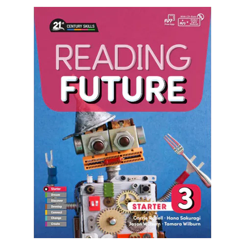 Reading Future Starter 3 Pre-A1 Student&#039;s Book with Workbook &amp; MP3 + Student Digital Materials CD-Rom(1)