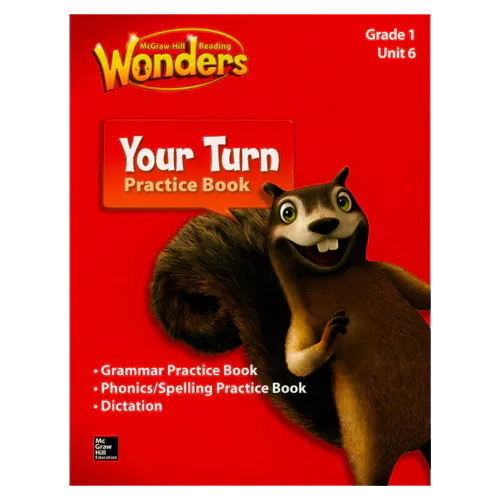 Wonders Grade 1.6 Your Turn Practice Book (On-Level) with MP3 CD(1)