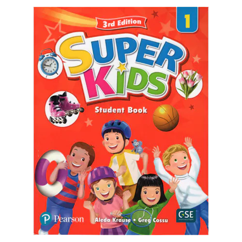 Super Kids 1 Student&#039;s Book with Audio CD(2) &amp; Pearson English Portal Access Code (3rd Edition)