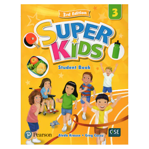 Super Kids 3 Student&#039;s Book with Audio CD(2) &amp; Pearson English Portal Access Code (3rd Edition)