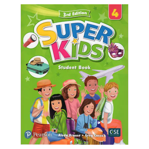 Super Kids 4 Student&#039;s Book with Audio CD(2) &amp; Pearson English Portal Access Code (3rd Edition)