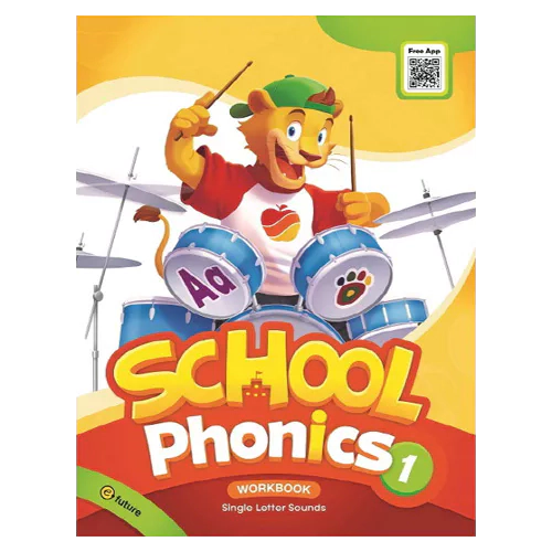 School Phonics 1 Single Letter Sounds Workbook