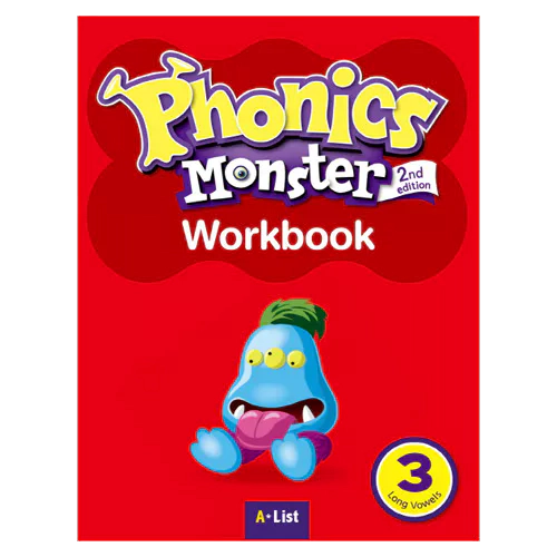 Phonics Monster 3 Long Vowels Workbook (2nd Edition)