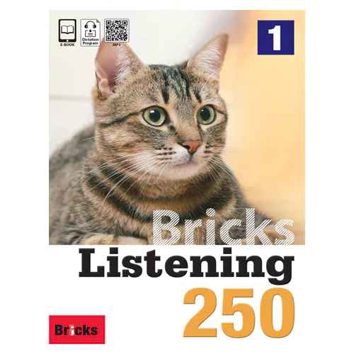 Bricks Listening 250 1 Student&#039;s Book with Workbook &amp; E-Book Access Code + QR code