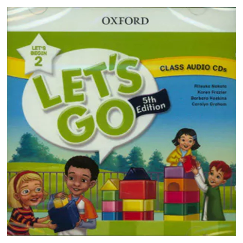 Let&#039;s Go Begin 2 Audio CD(2) (5th Edition)