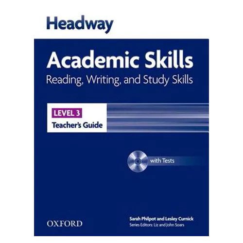 Headway Academic Skills Reading, Writing, and Study Skills 3 Teacher&#039;s Guide with Test CD-Rom(1)