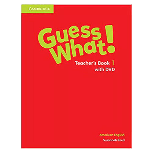 American English Guess What! 1 Teacher&#039;s Book with DVD