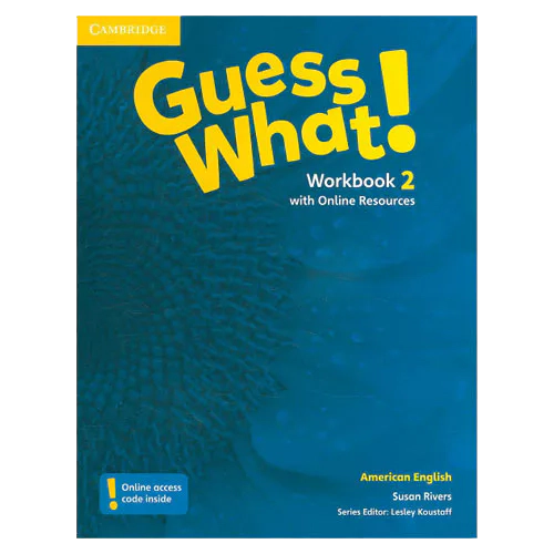 American English Guess What! 2 Workbook with Online Resources