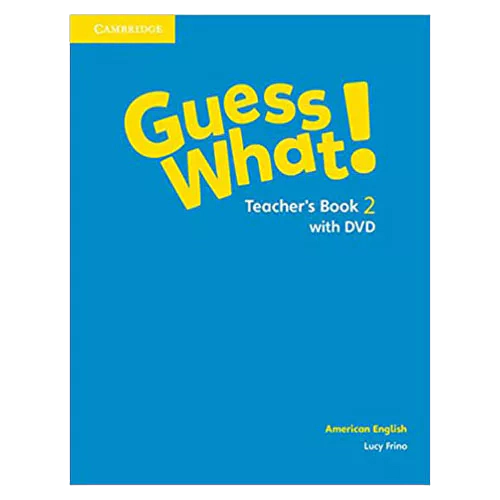 American English Guess What! 2 Teacher&#039;s Book with DVD