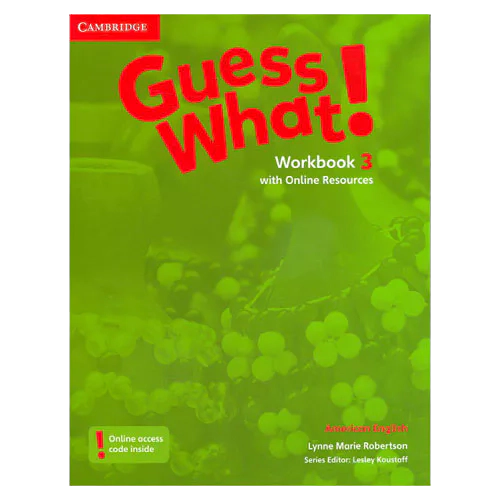 American English Guess What! 3 Workbook with Online Resources
