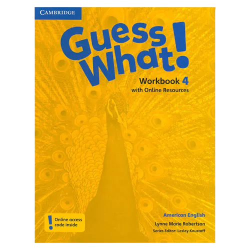 American English Guess What! 4 Workbook with Online Resources