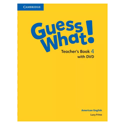 American English Guess What! 4 Teacher&#039;s Book with DVD