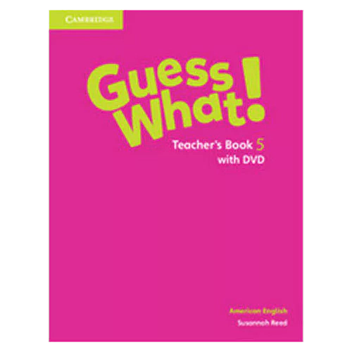 American English Guess What! 5 Teacher&#039;s Book with DVD