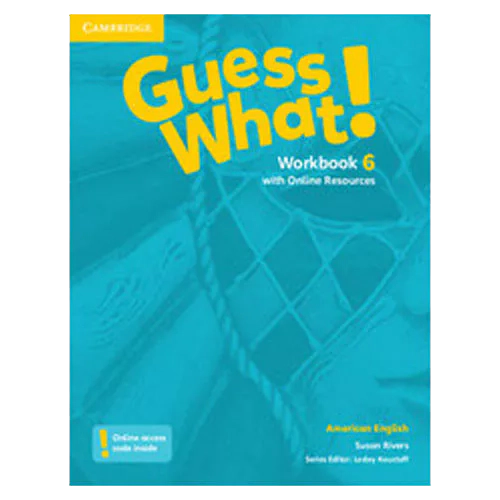 American English Guess What! 6 Workbook with Online Resources