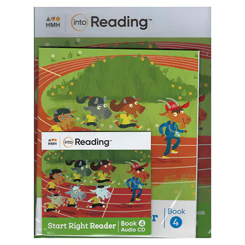 into Reading Start Right Reader Grade K.4 Set (Student&#039;s Book+Workbook+Audio CD) (2020)