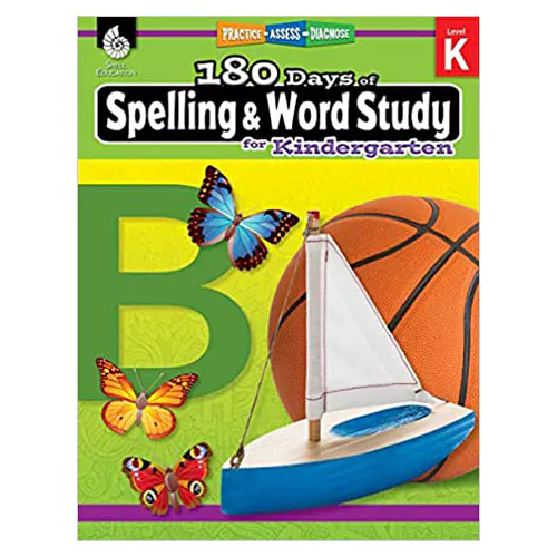 180 Days of Spelling and Word Study for Kindergarten (Grade K)