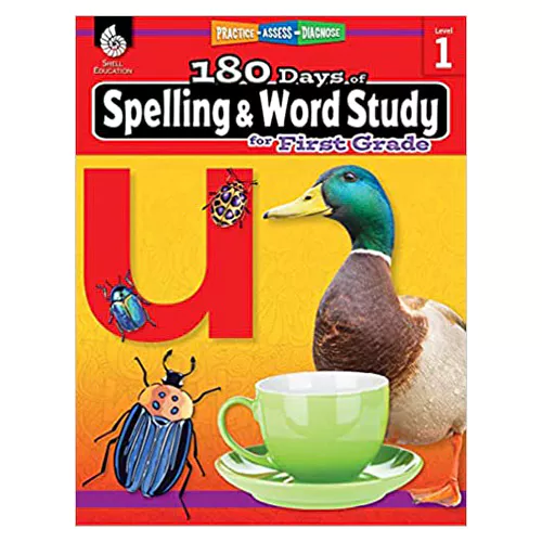 180 Days of Spelling and Word Study for First Grade (Grade 1)