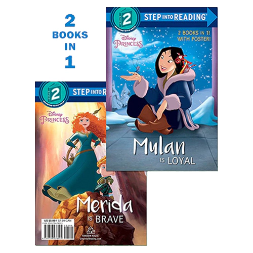 Step Into Reading Step 2 / Mulan Is Loyal/Merida Is Brave (Disney Princess)