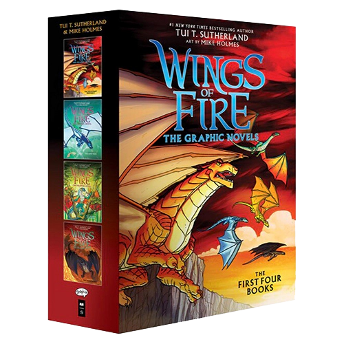 Wings of Fire Graphic Novels #01-04 / A Graphic Novel Box Set