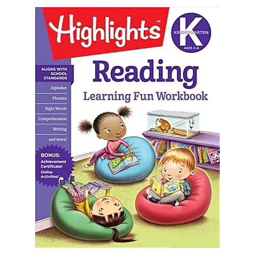 Highlights Kindergarten Reading Learning Fun Workbook (Grade K)
