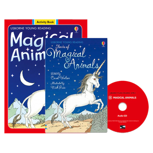 Usborne Young Reading Workbook Set 1-11 / Magical Animals