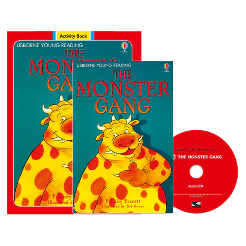 Usborne Young Reading Workbook Set 1-12 / The Monster Gang