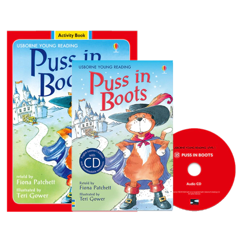 Usborne Young Reading Workbook Set 1-15 / Puss in Boots