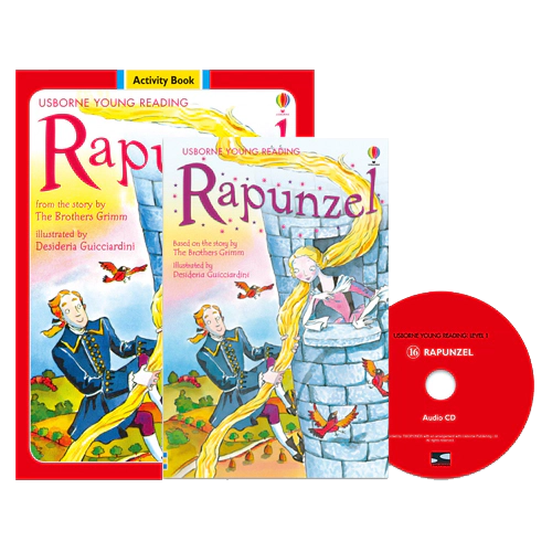 Usborne Young Reading Workbook Set 1-16 / Rapunzel