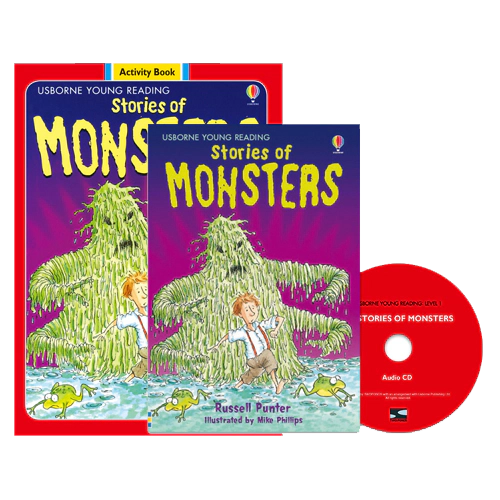 Usborne Young Reading Workbook Set 1-22 / Stories of Monsters