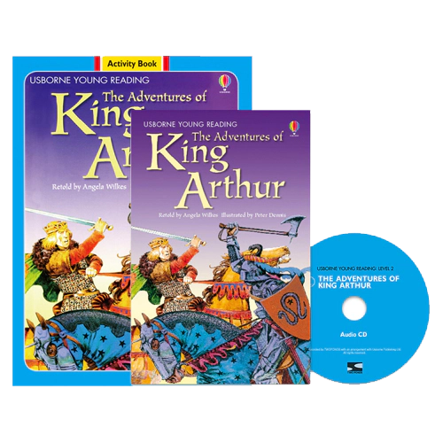 Usborne Young Reading Workbook Set 2-01 / The Adventures of King Arthur