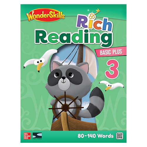 WonderSkills Rich Reading Basic Plus 3 Student Book with Workbook + QR Audio