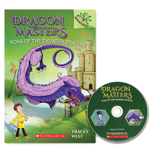 Dragon Masters #08 / Roar of the Thunder Dragon (with CD &amp; Storyplus QR) New