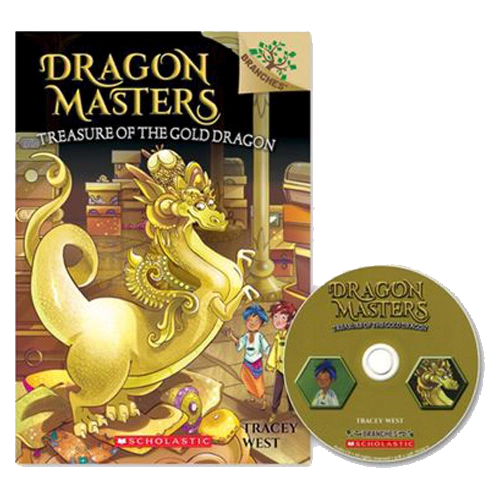 Dragon Masters #12 / Treasure of the Gold Dragon (with CD &amp; Storyplus QR) New