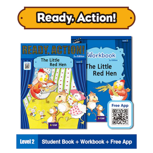 Ready Action 2 Set / The Little Red Hen (2nd Edition)(2023)