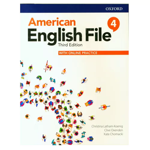 American English File 4 Student&#039;s Book with Online Practice (3rd Edition)