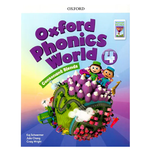 Oxford Phonics World 4 Consonant Blends Student&#039;s Book with Download the App