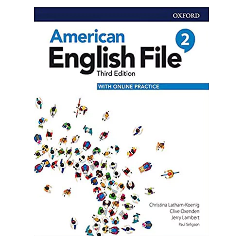 American English File 2 Student&#039;s Book with Online Practice Access Code (3rd Edition)