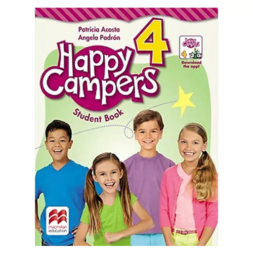 Happy Campers 4 Student&#039;s Book with Language Lodge