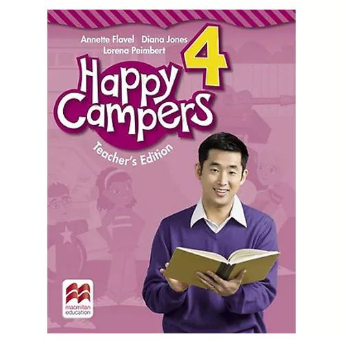 Happy Campers 4 Teacher&#039;s Edition &amp; CD &amp; Webcode