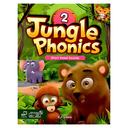 Jungle Phonics 2 Short Vowel Sounds Student&#039;s Book with BIGBOX