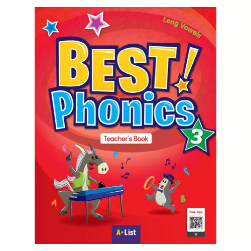 Best! Phonics 3 Long Vowels Teacher&#039;s Book with Readers &amp; DVD-Rom(1) &amp; Teacher Resource CD(1)