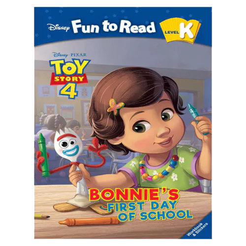 Disney Fun to Read, Learn to Read! K-20 / Bonnie&#039;s First Day of School (Toy Story 4) Student&#039;s Book