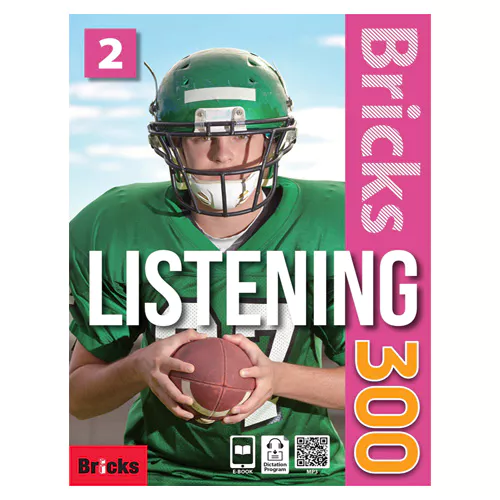Bricks Listening 300 2 Student&#039;s Book with Workbook &amp; E-Book Access Code + QR code