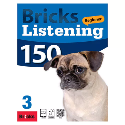Bricks Listening 150 3 Beginner Student&#039;s Book with Workbook &amp; E-Book Access Code + QR code