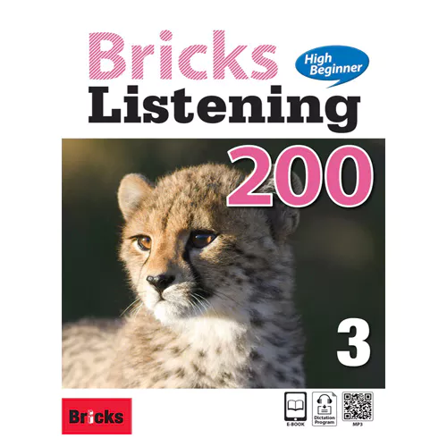 Bricks Listening 200 3 High Beginner Student&#039;s Book with Workbook &amp; E-Book Access Code &amp; MP3 CD(1)